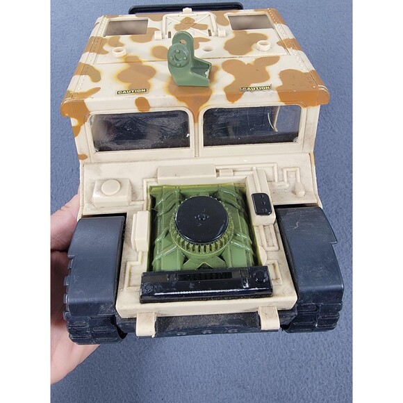 Vintage 1997 Lanard Toys Military Humvee Vehicle Camouflage First Lt D.E. Bashaw - Picture 3 of 12